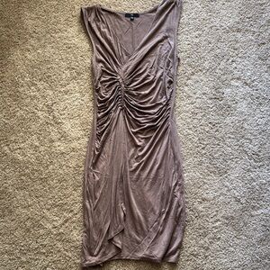 GAP Asymmetrical Brown Dress